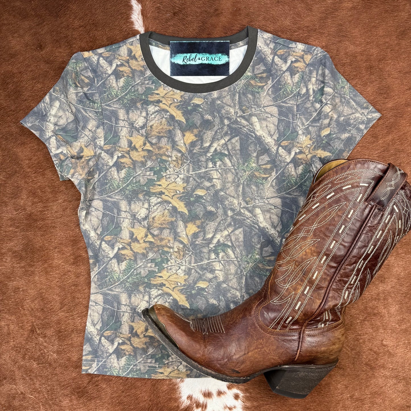 Camo Baby Tee