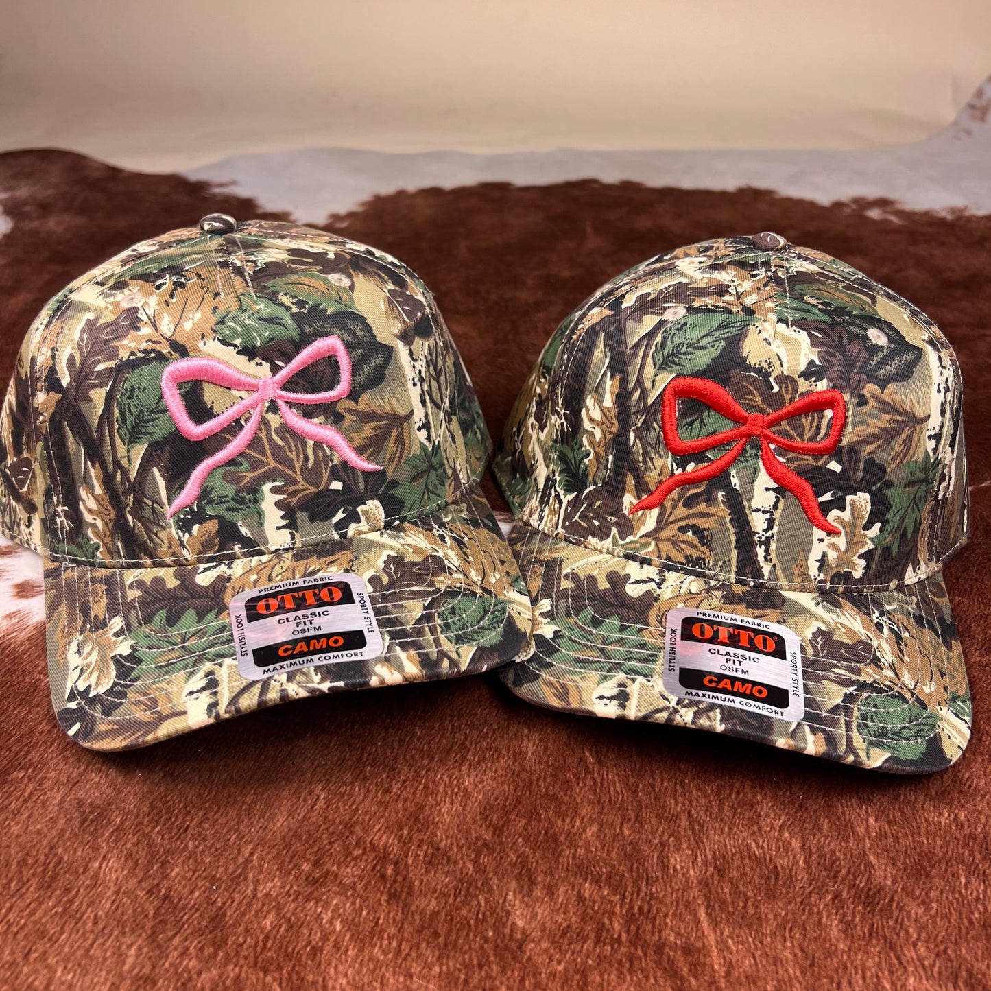 Camo Bow Trucker Hat