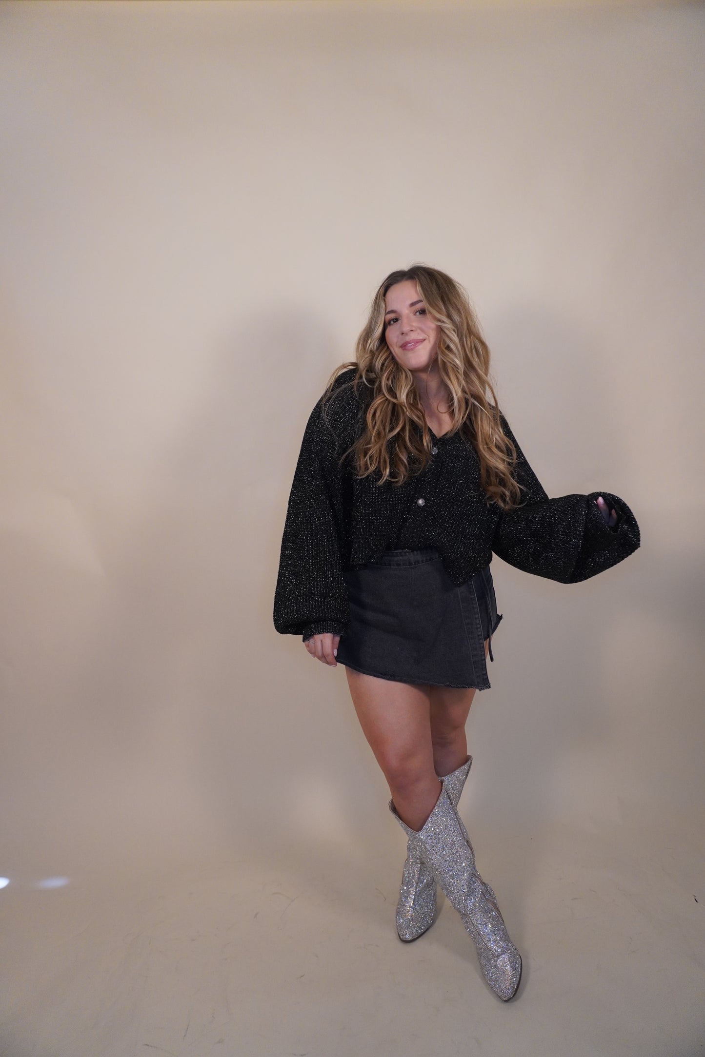 "Chrome" Cardigan