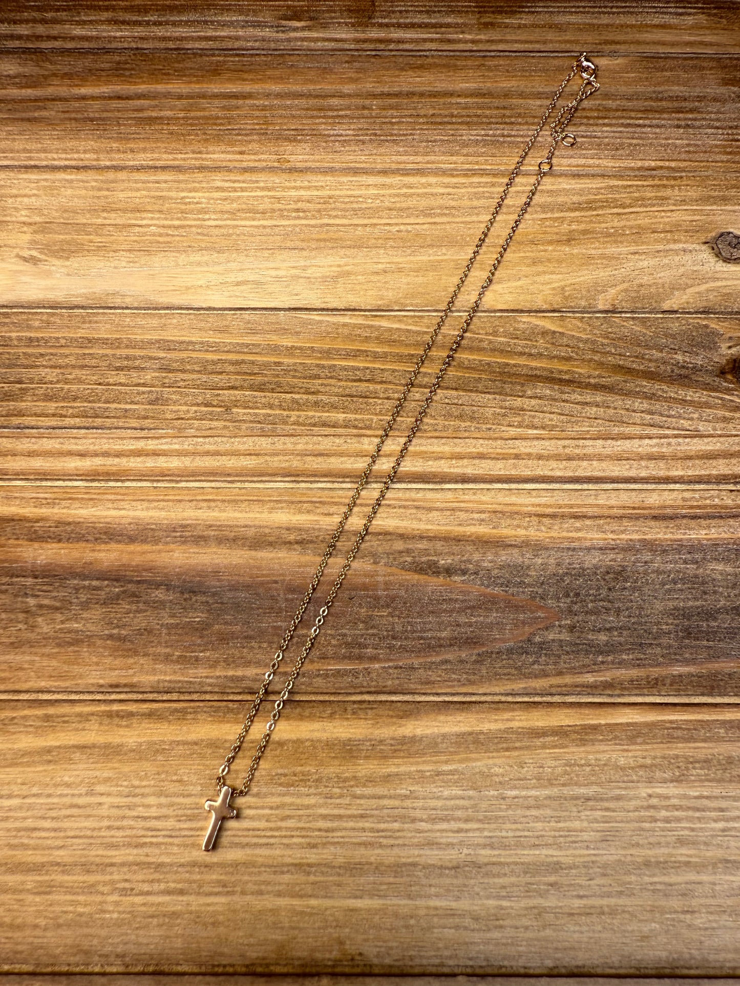 Classic Mini Cross Necklace