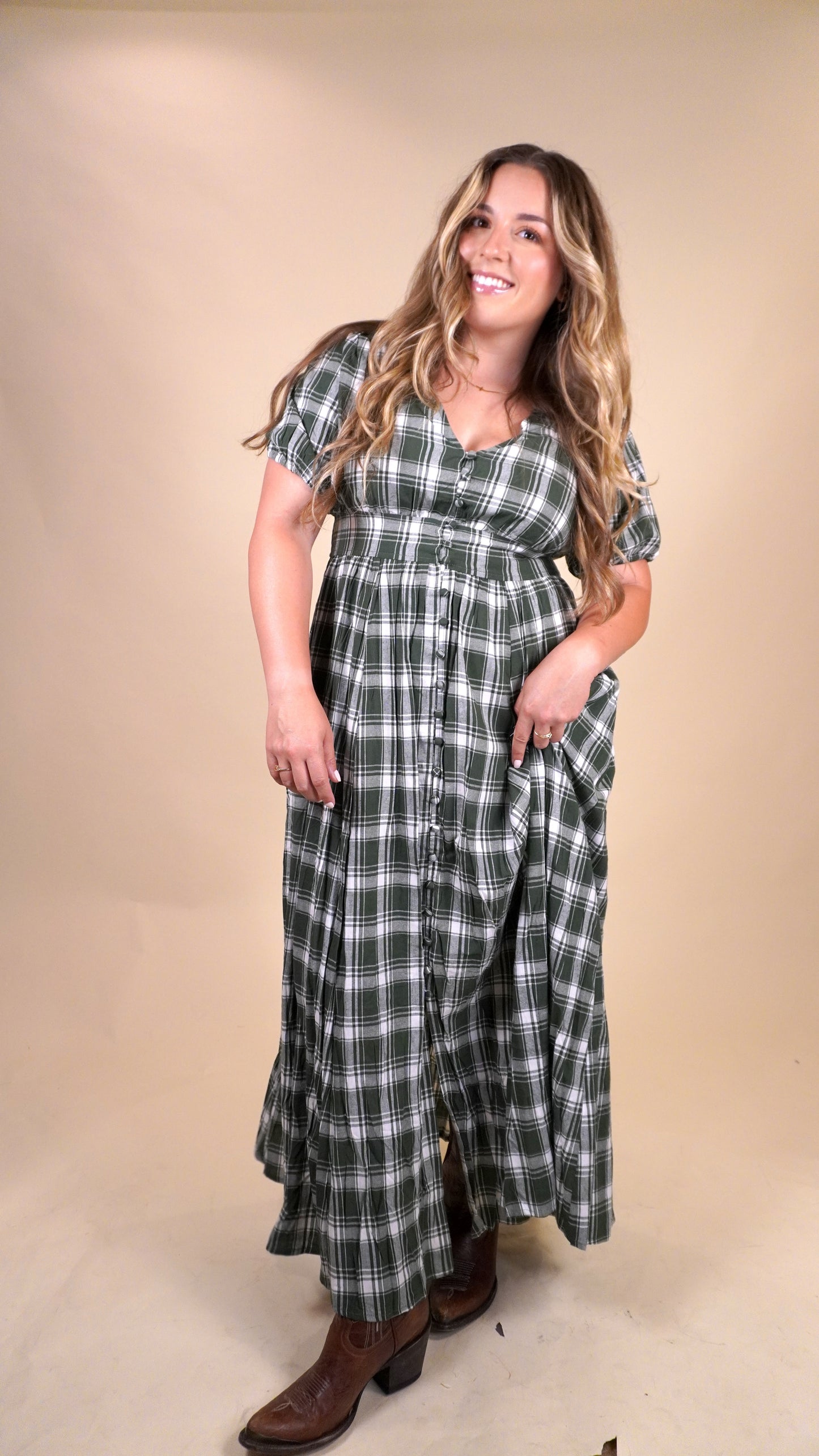Evergreen Maxi Dress