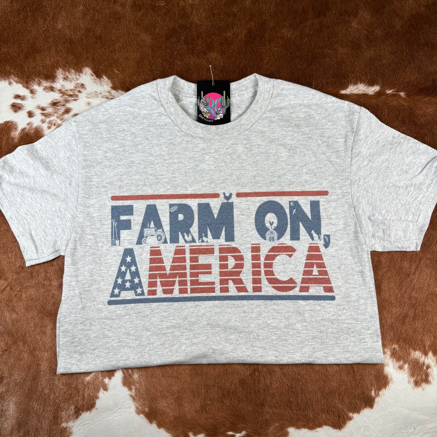Farm On America Tee