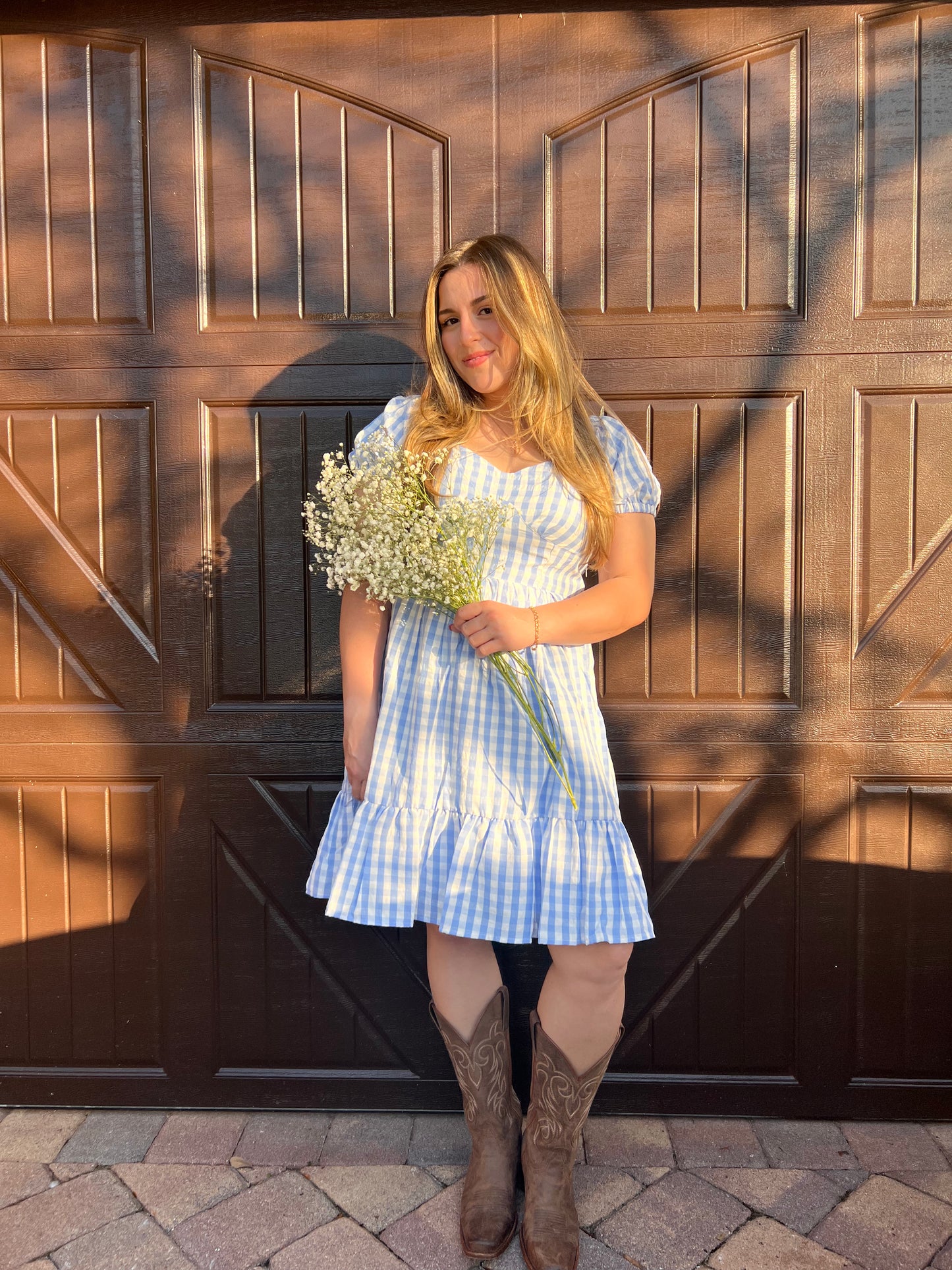 "Fenceposts" Mini Dress