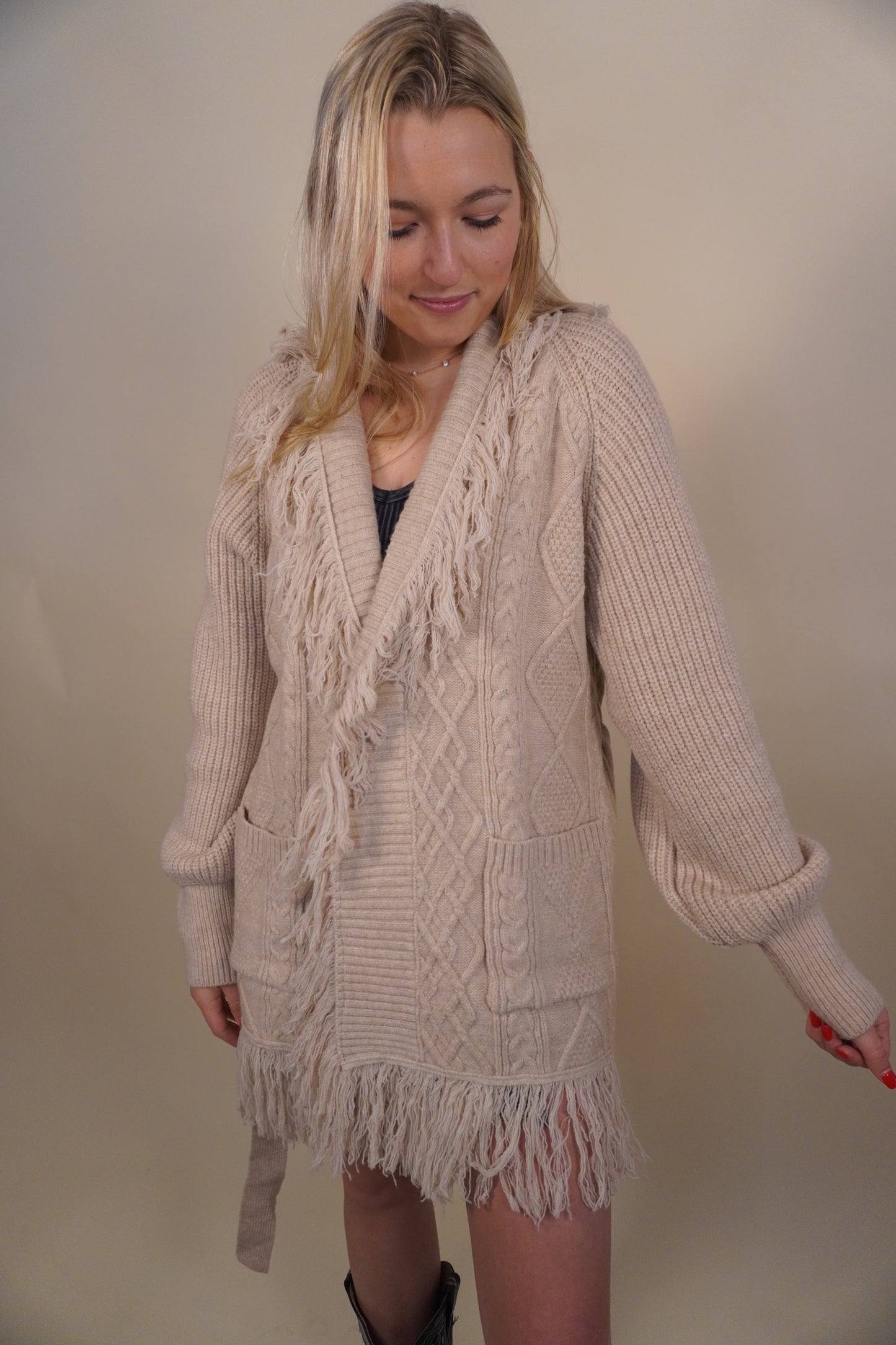 Fireside Fringe Cardigan