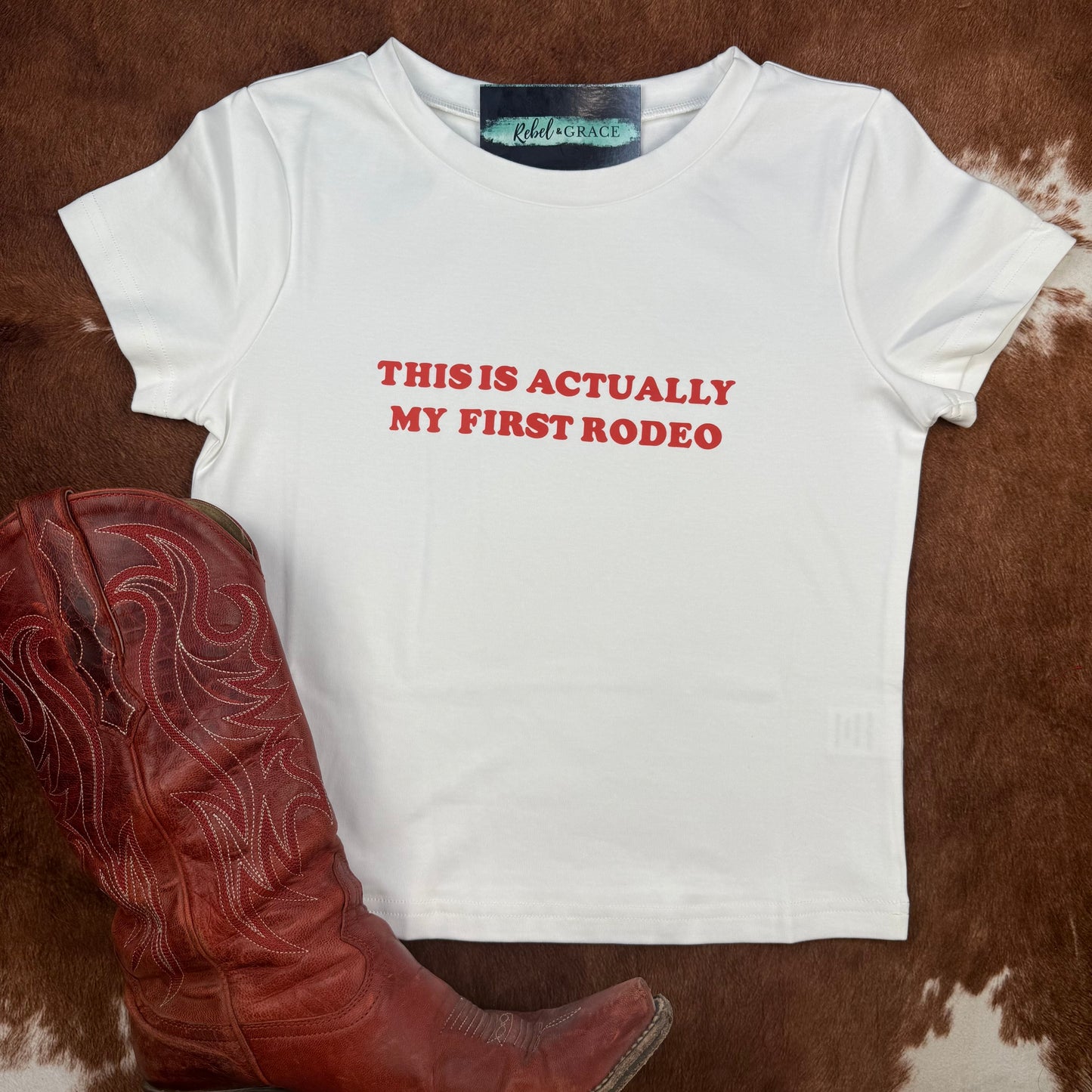 First Rodeo Baby Tee