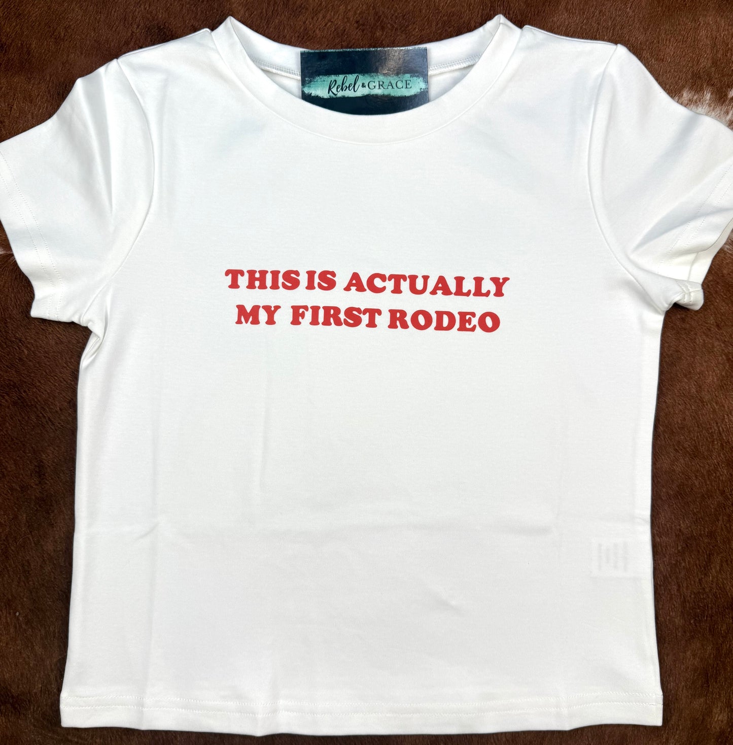 First Rodeo Baby Tee