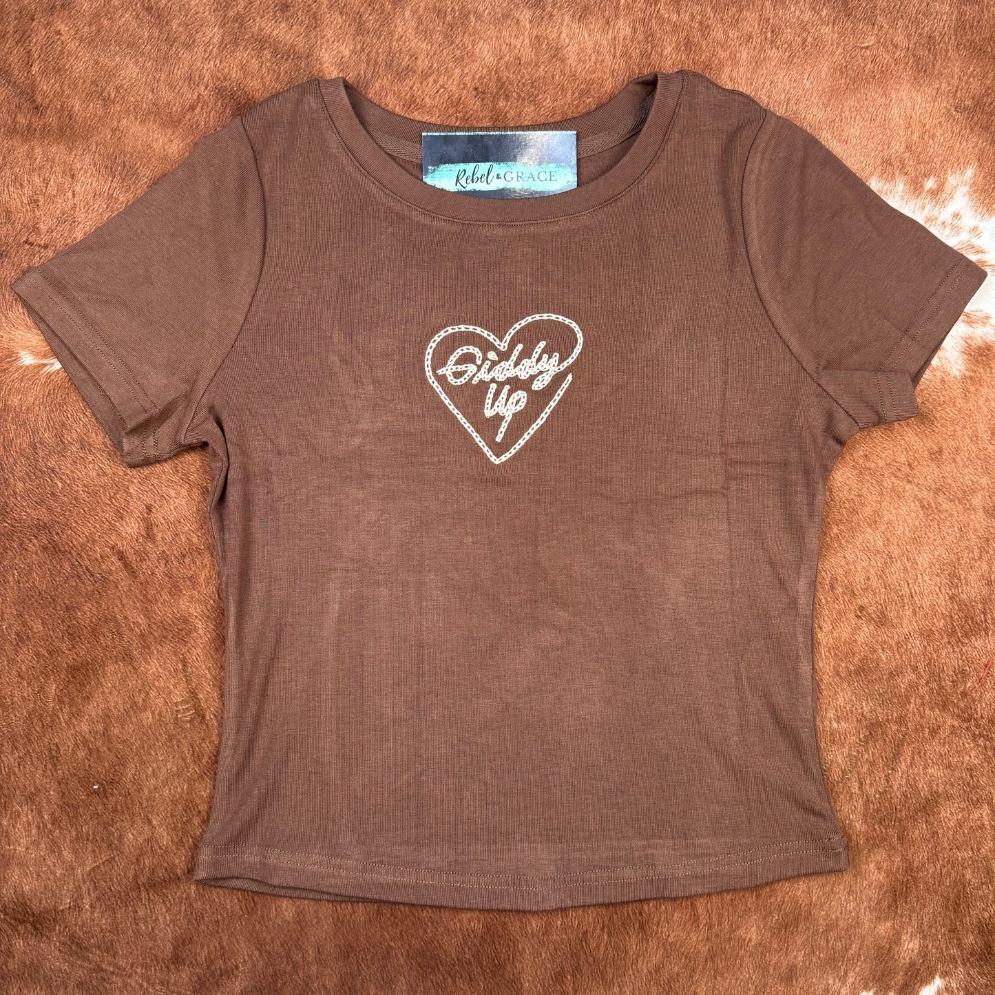 Giddy Up Baby Tee