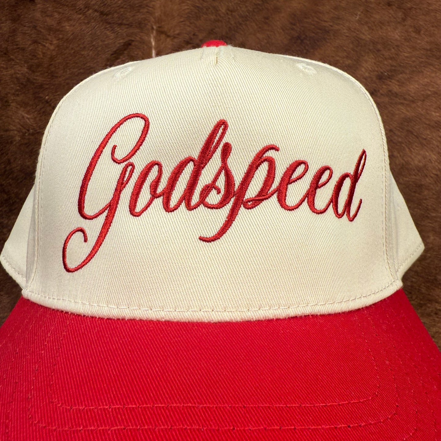 Godspeed western trucker hat zach bryan inspired hat. Western fashion. Faith-based fashion. Patriotic fashion. Fourth of July trucker hat.