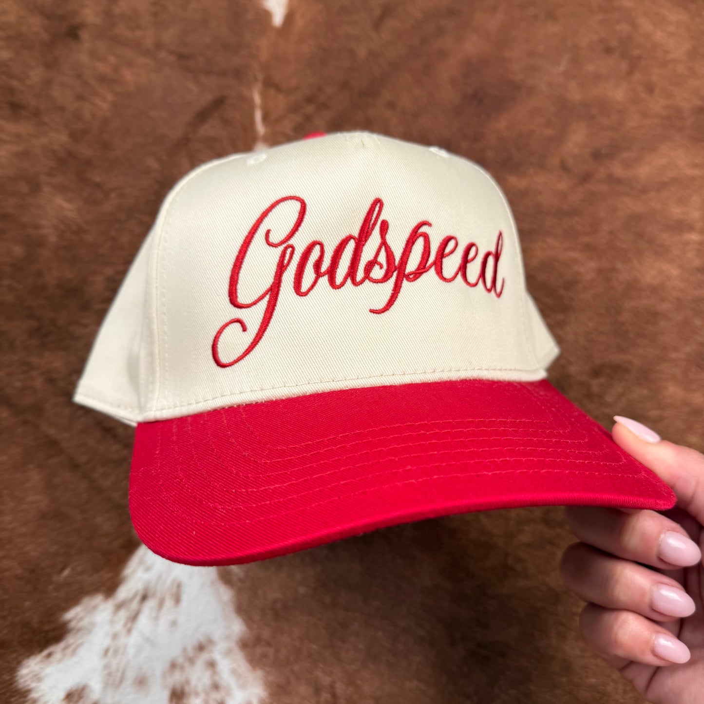 Godspeed western trucker hat zach bryan inspired hat. Western fashion. Faith-based fashion. Patriotic fashion. Fourth of July trucker hat.