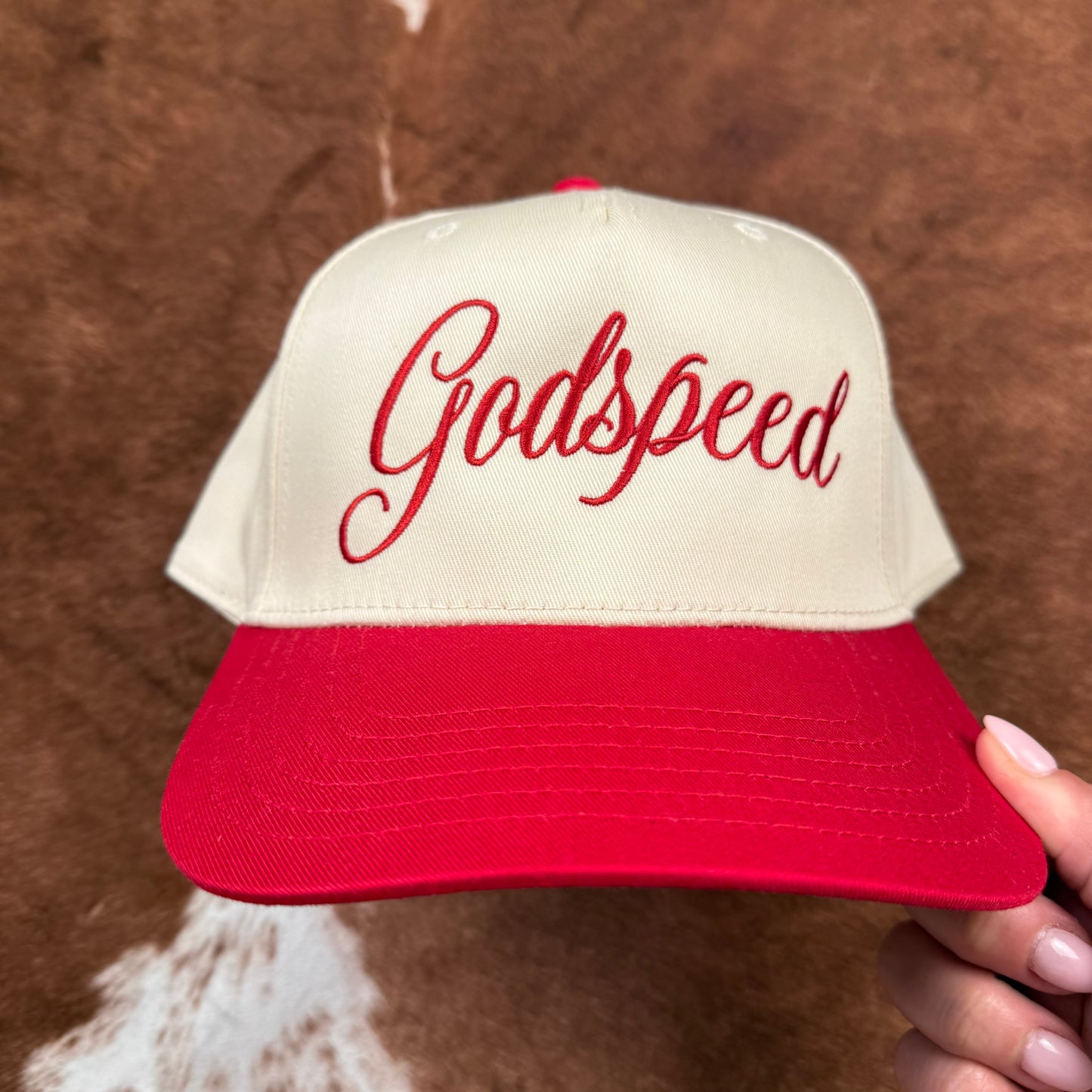 Godspeed western trucker hat zach bryan inspired hat. Western fashion. Faith-based fashion. Patriotic fashion. Fourth of July trucker hat.
