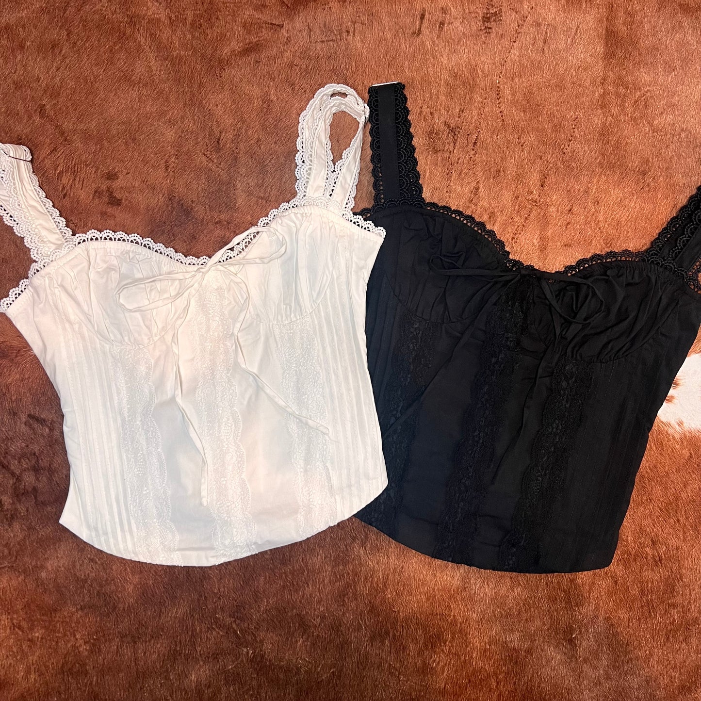 Haut corset « J'en ai fini avec toi »
