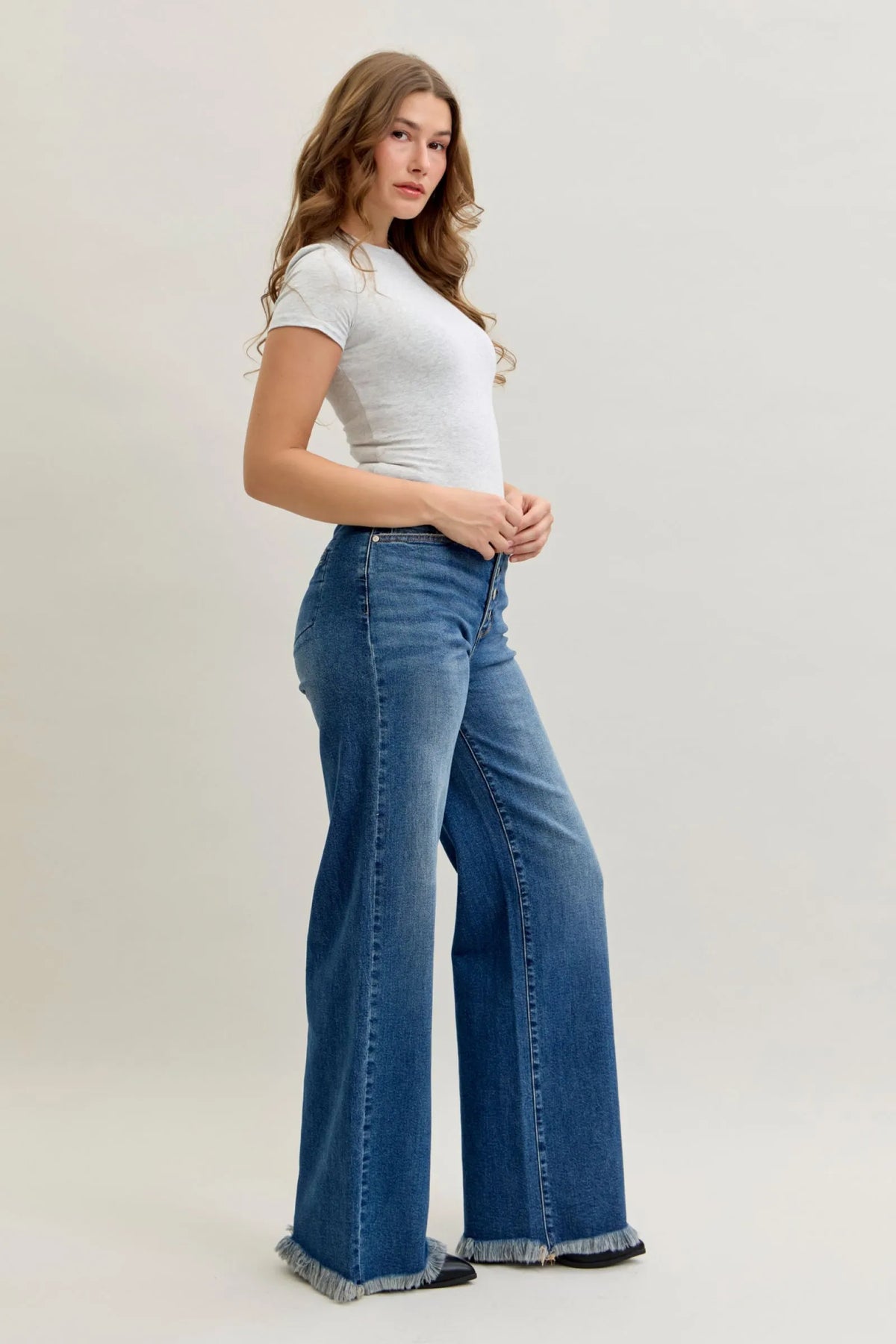 Judy Blue High Waist Column Jeans