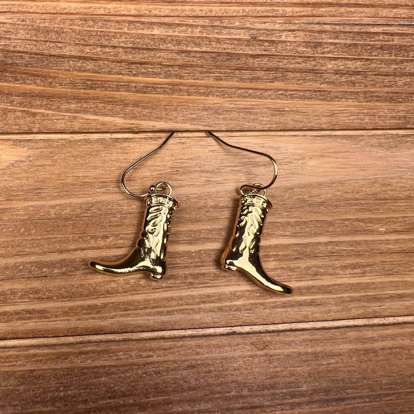 Knockin' Boots Dangle Earrings
