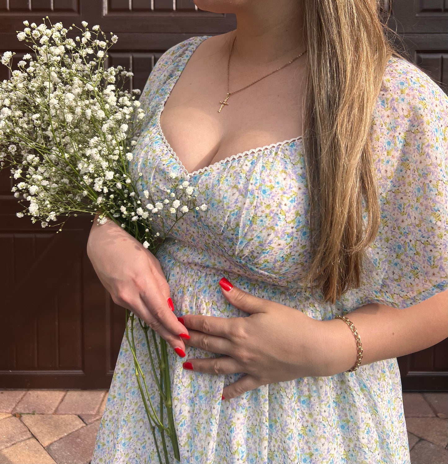 Vestido largo "Rosemary"