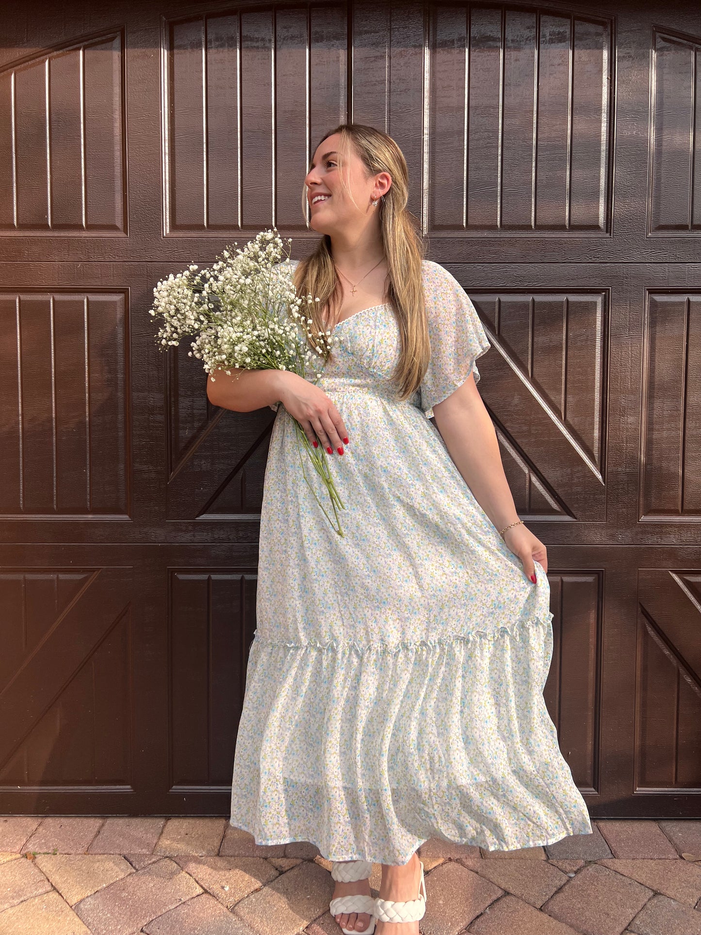 Vestido largo "Rosemary"