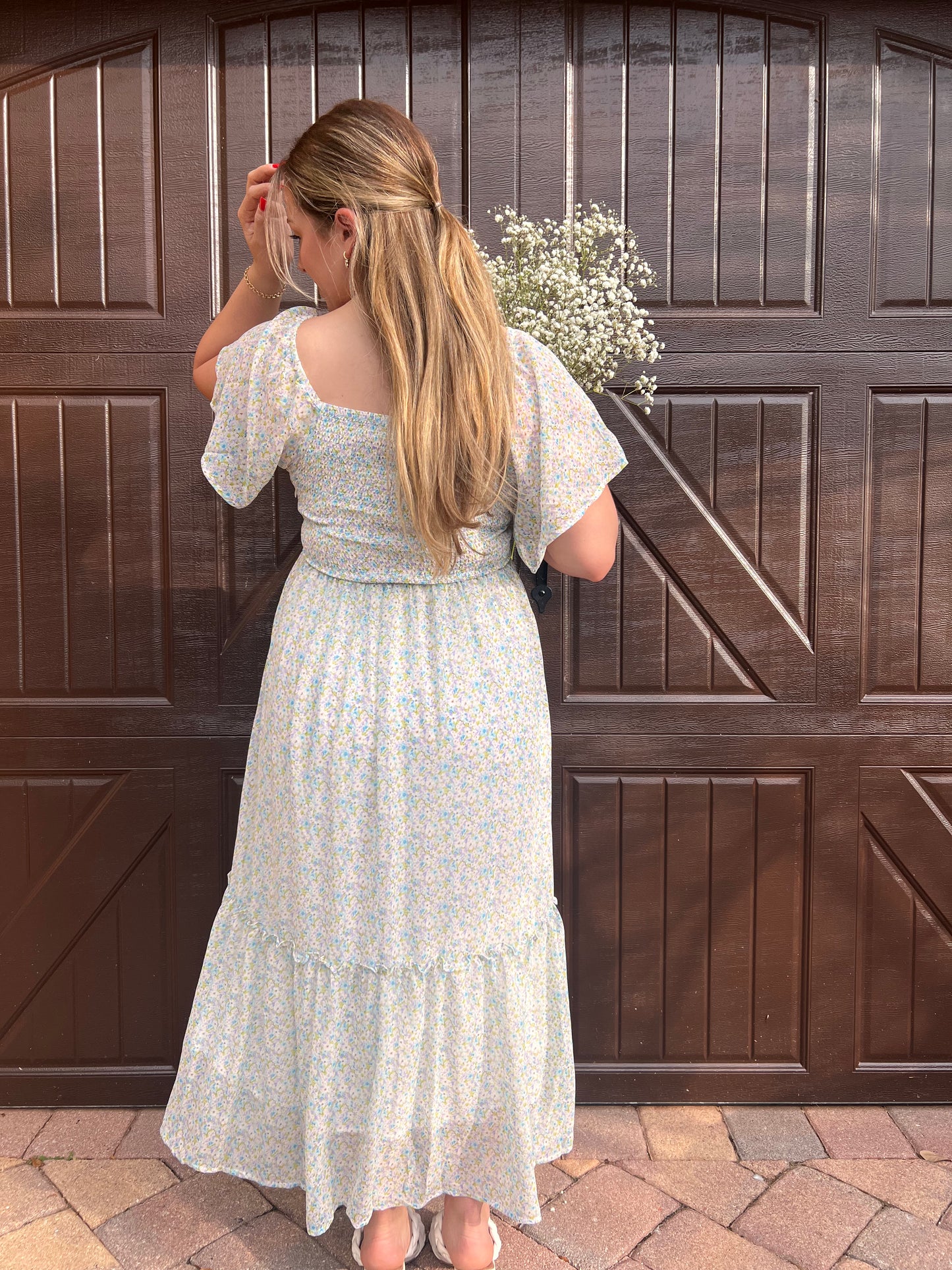Vestido largo "Rosemary"