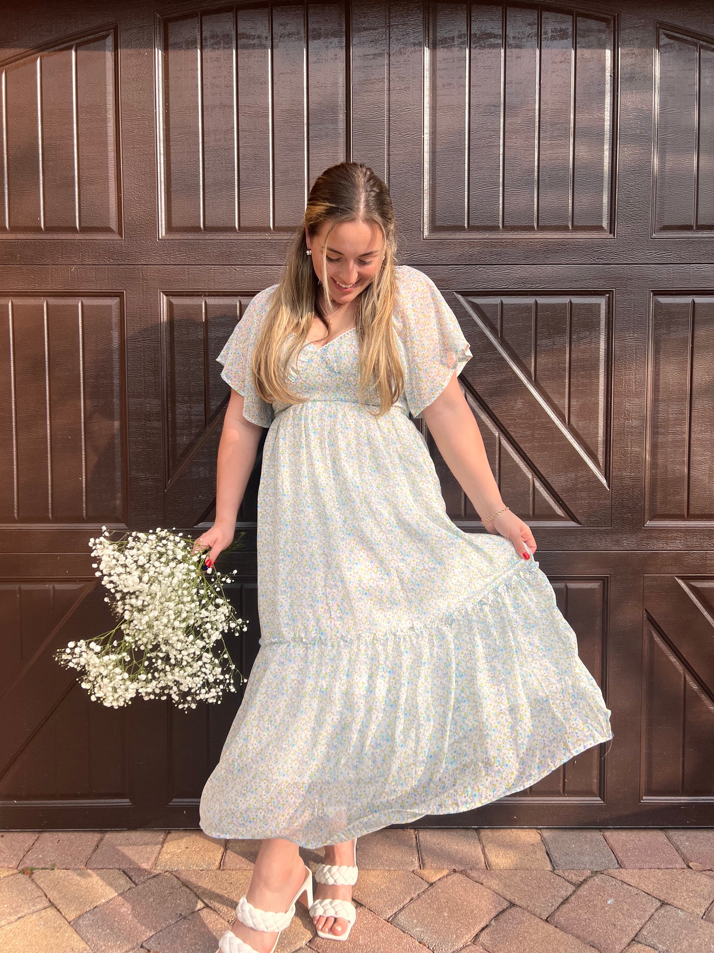 Vestido largo "Rosemary"
