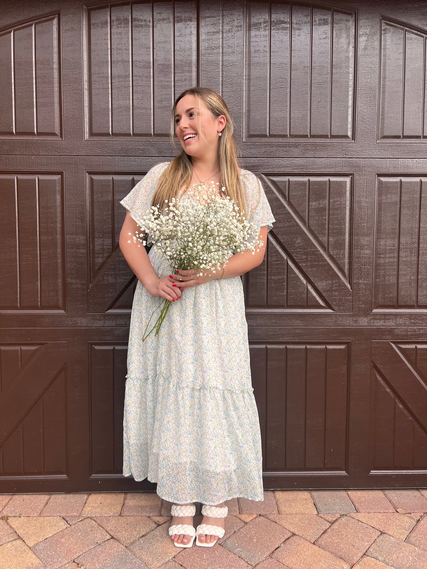 Vestido largo "Rosemary"