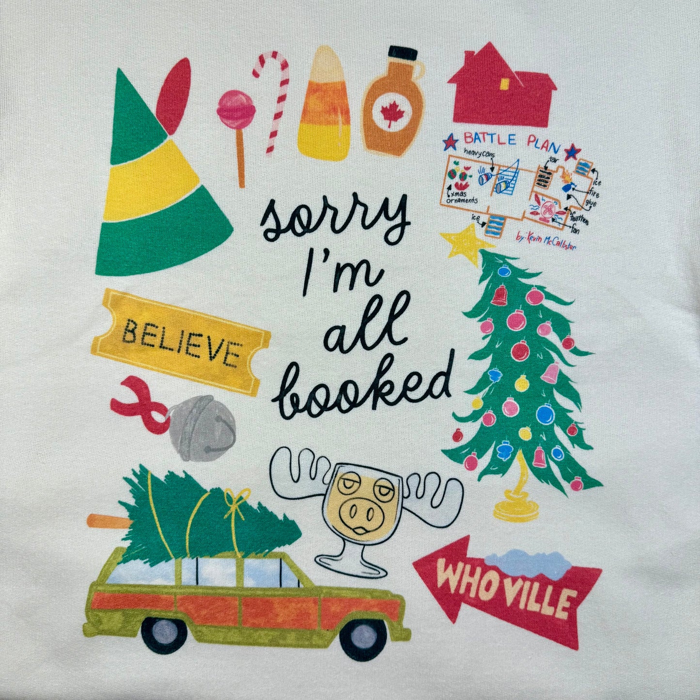 Sorry I'm All Booked Crewneck