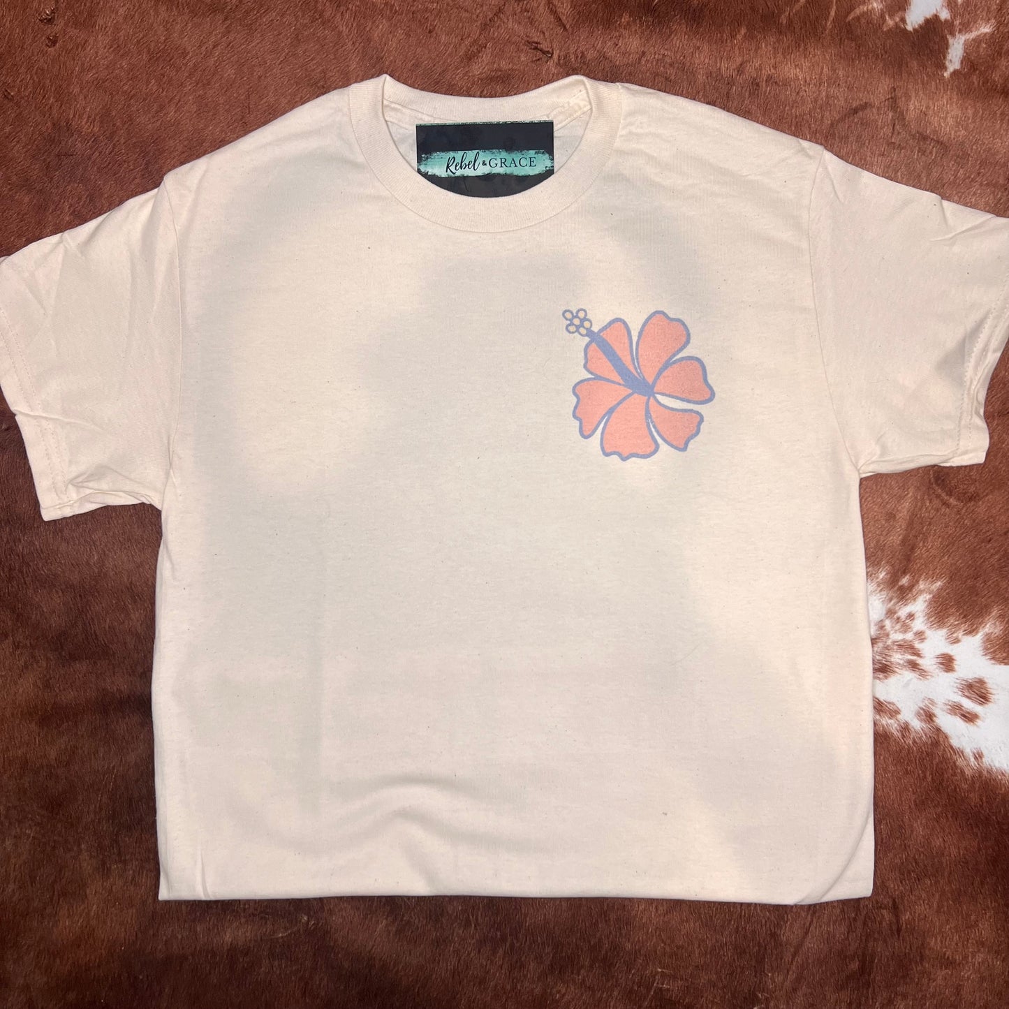 Camiseta bajo las palmeras