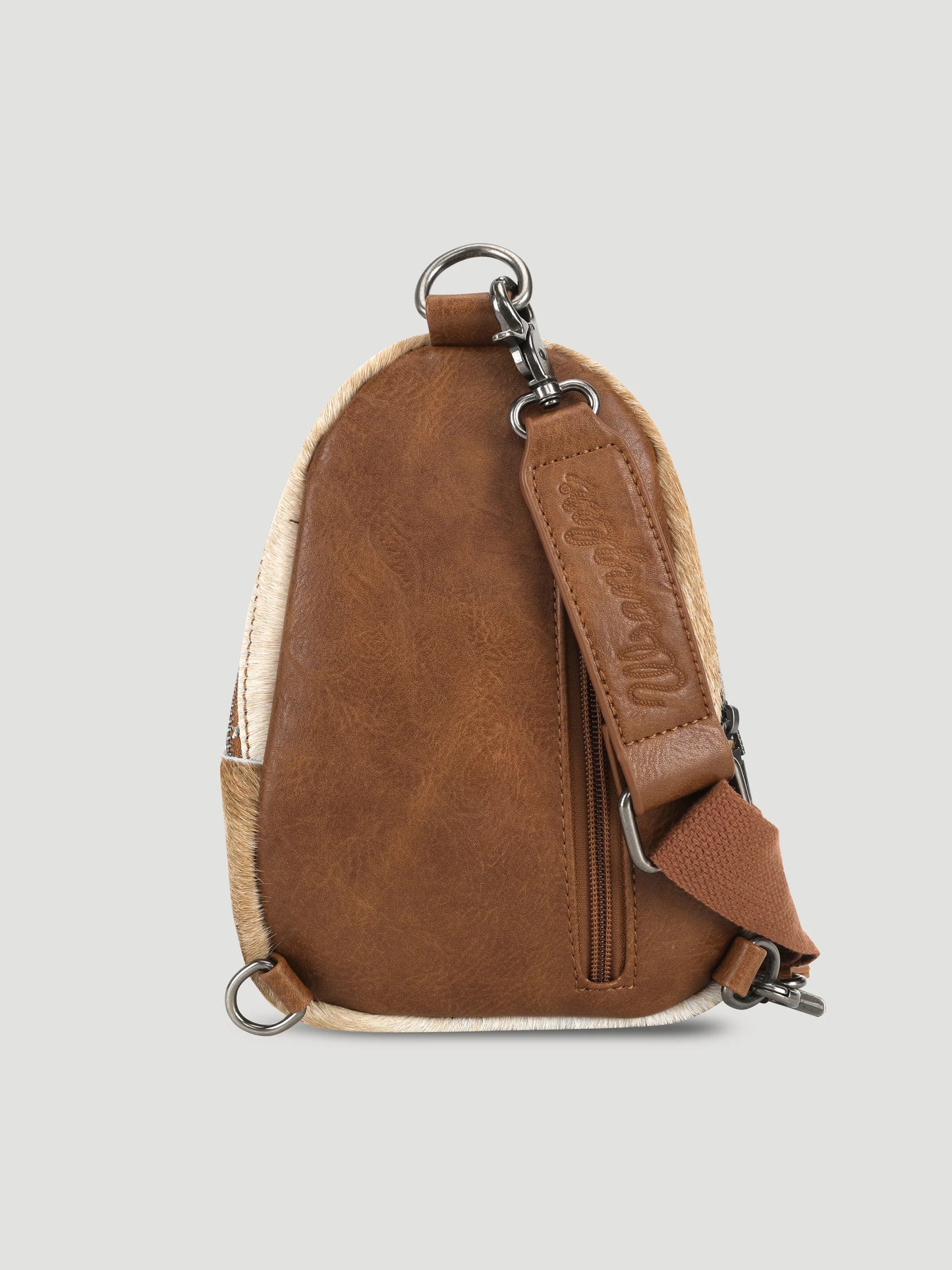 Wrangler Sling/Crossbody Bag (Brown)