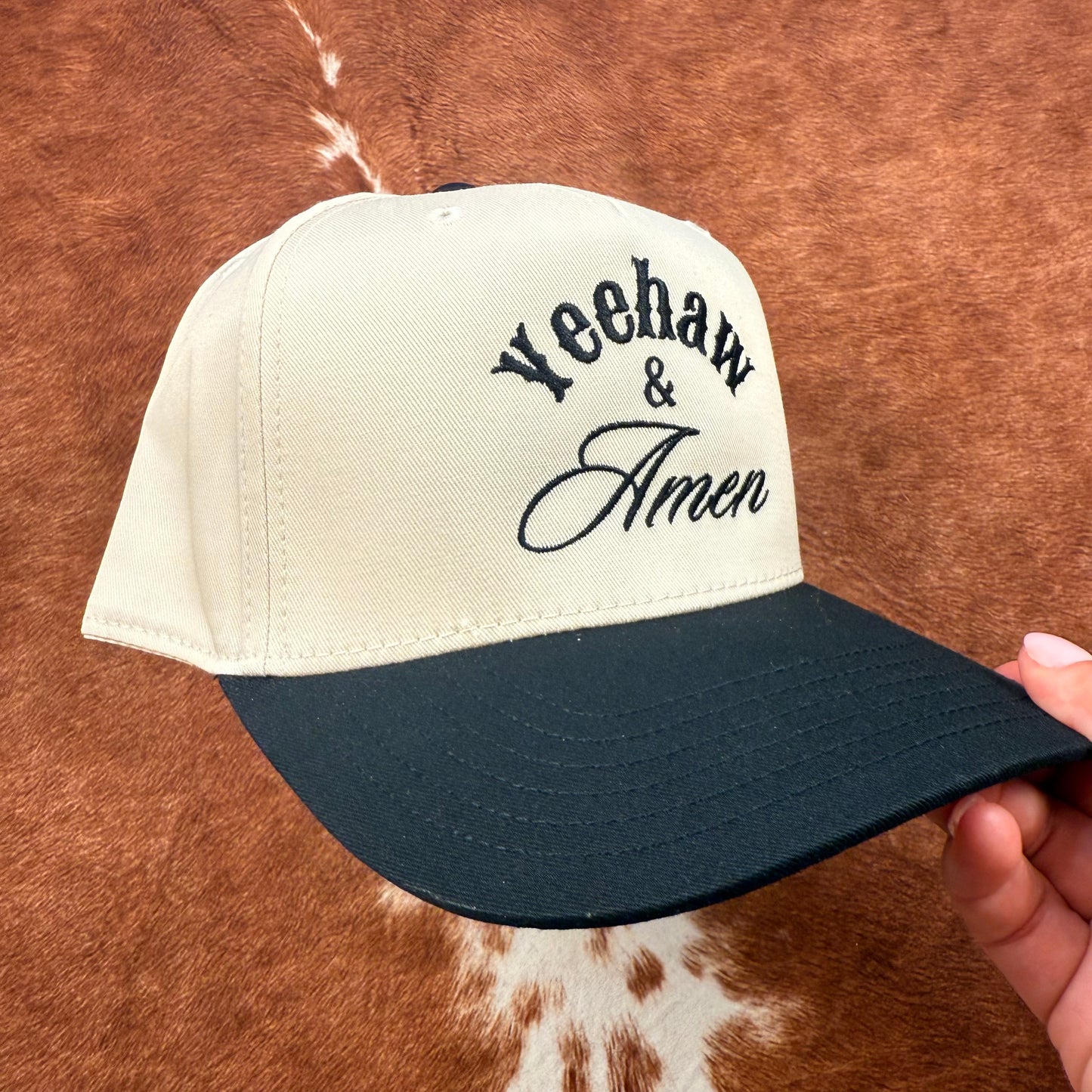 Yeehaw & Amen Trucker Hat