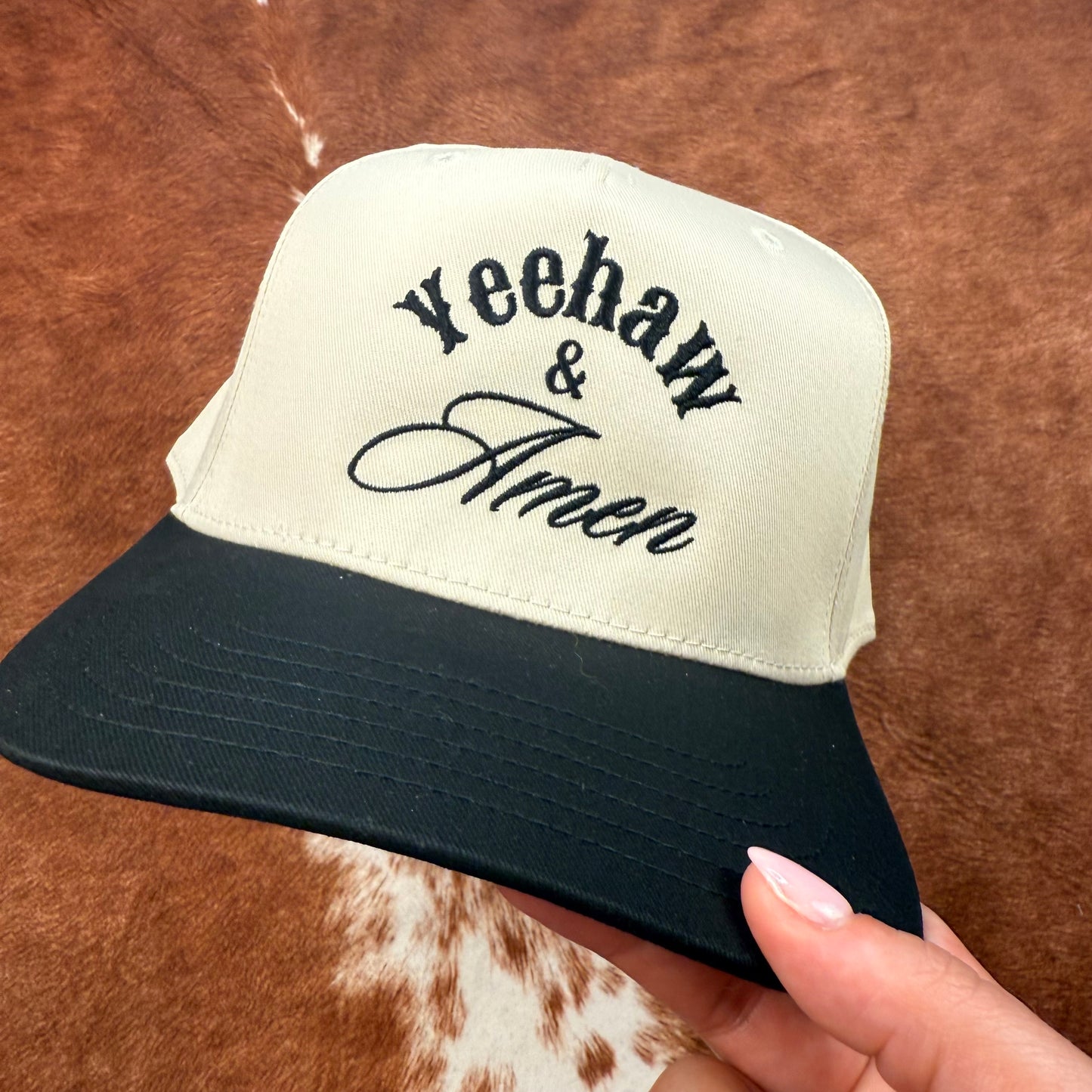 Yeehaw & Amen Trucker Hat