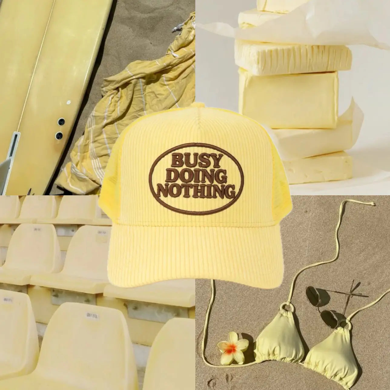 Busy Doing Nothing Trucker Hat