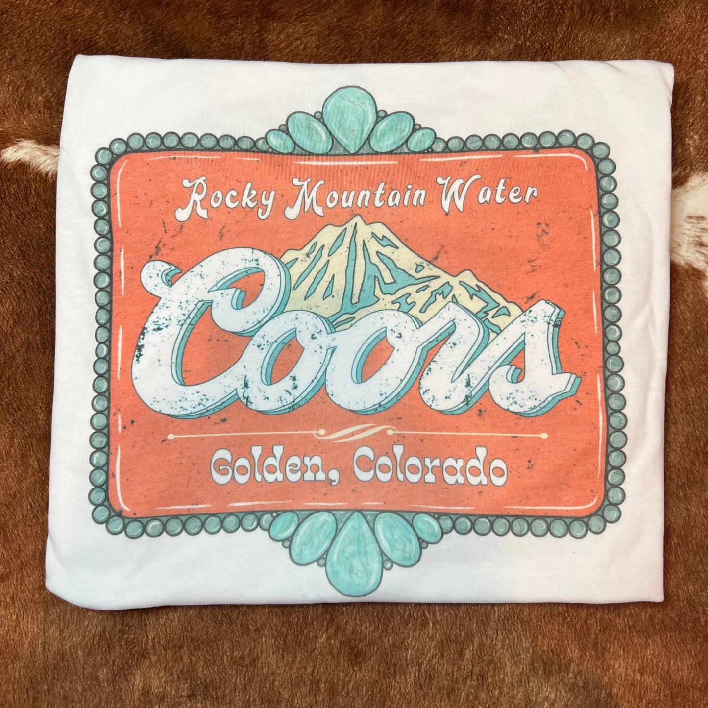 Camiseta de agua de las Montañas Rocosas
