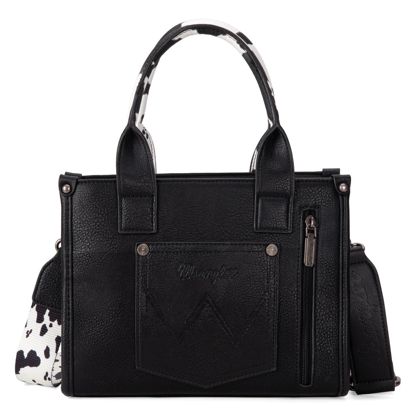 Wrangler Concealed Carry Tote (Black Cow)