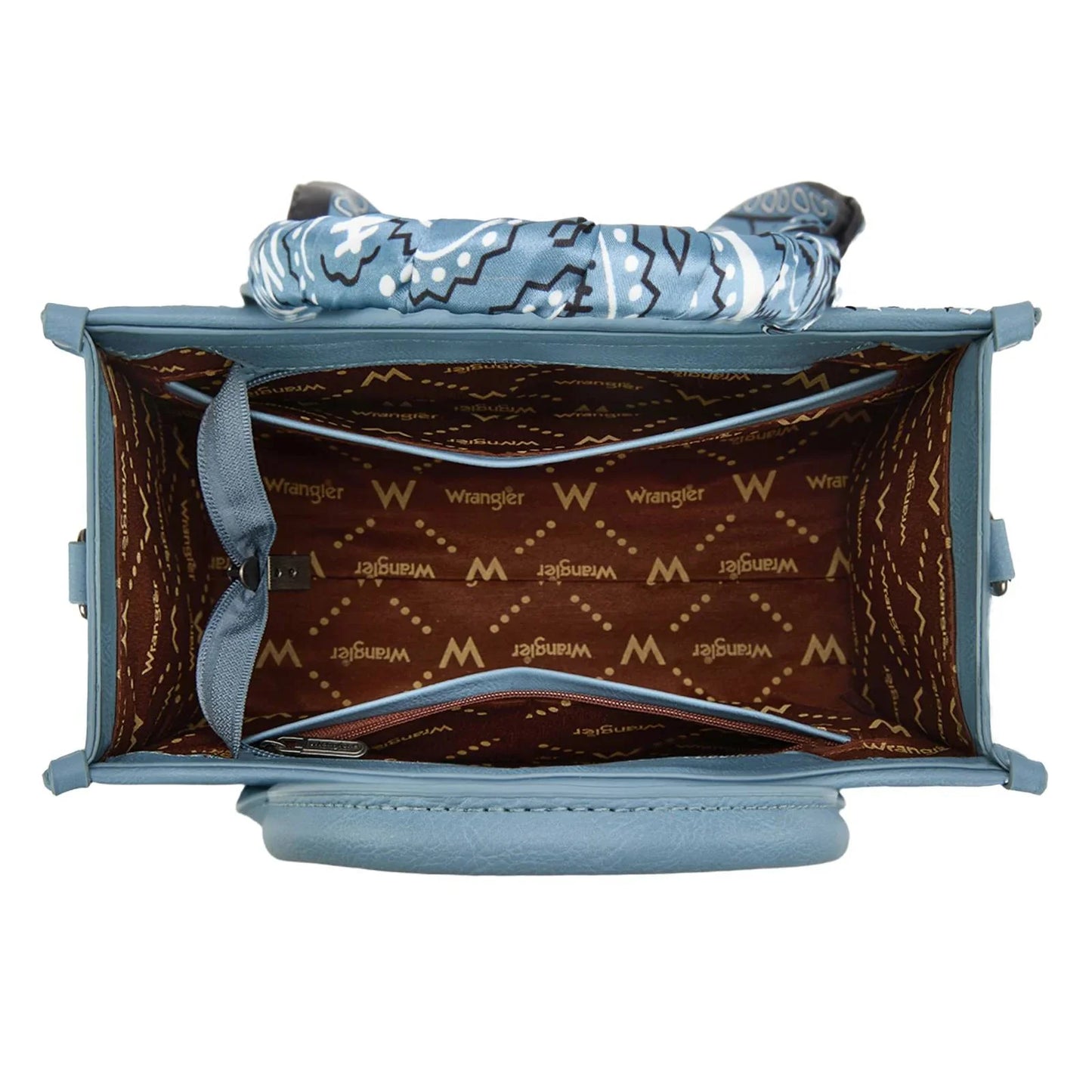 Wrangler Braided Paisley Bandana Tote Bag | Jean