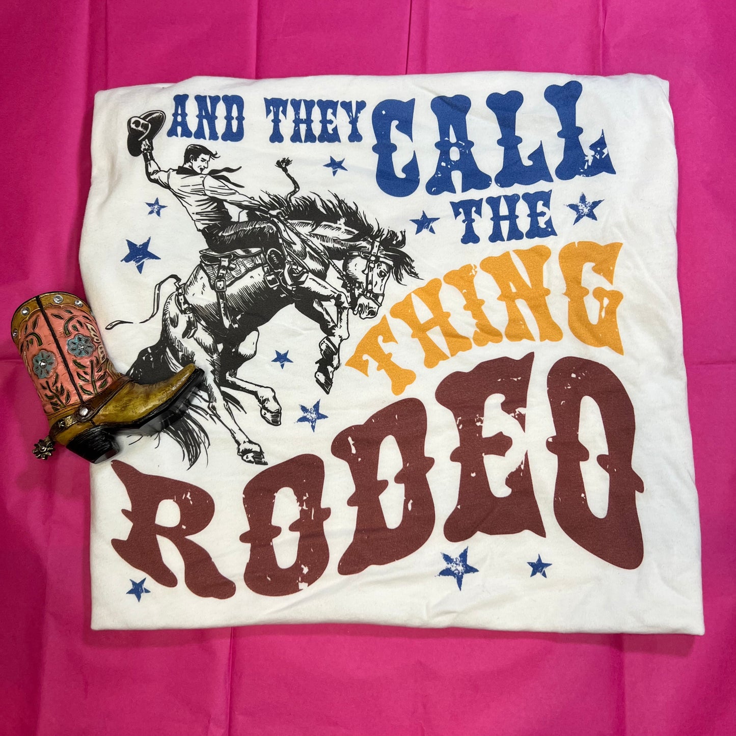 Camiseta de rodeo