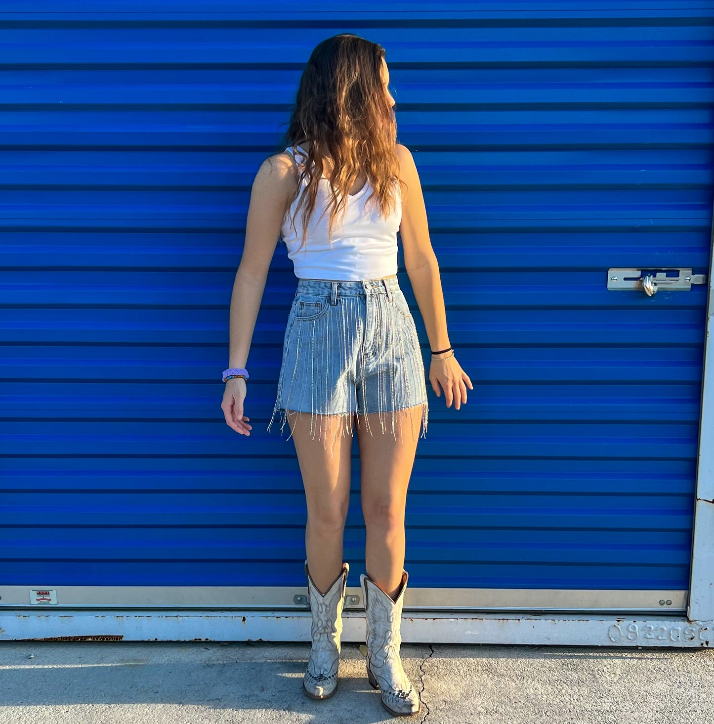 "Wilder Days" Denim Shorts