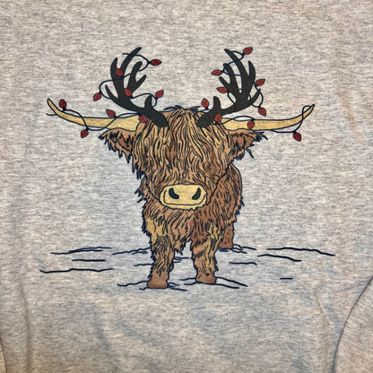 Christmas Cow Crewneck