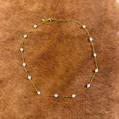 Feeling Coastal Freshwater Pearl Necklace