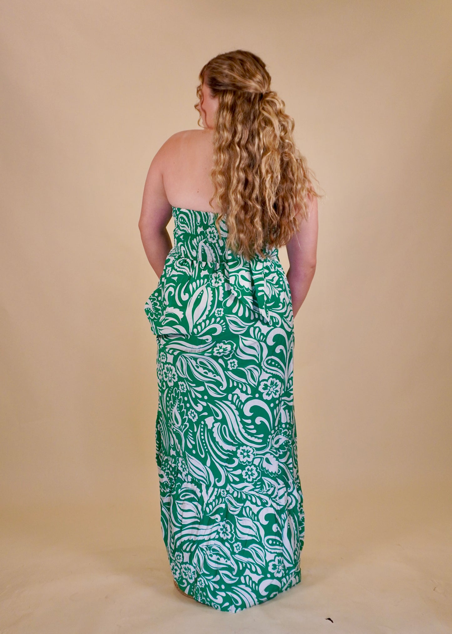 Paradise Halter Neck Maxi Dress
