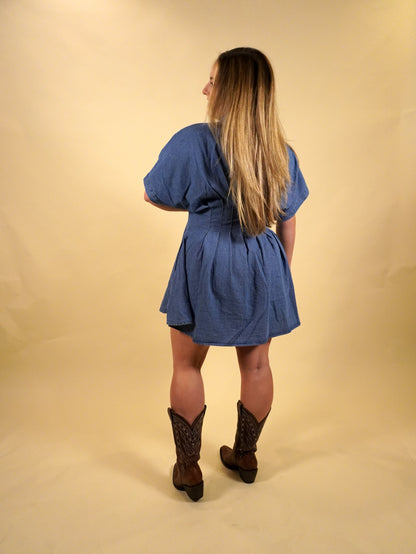 Dear Denim Mini Dress