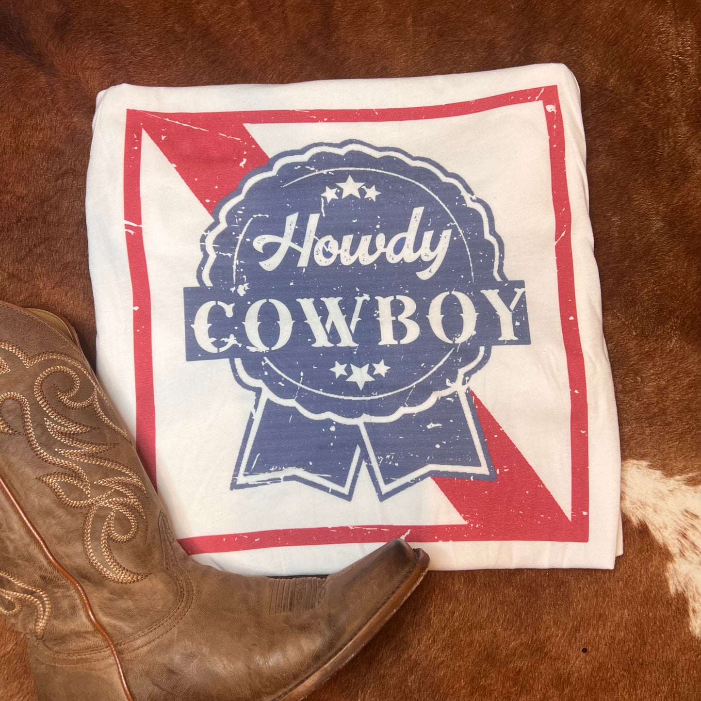 Howdy Cowboy Tee