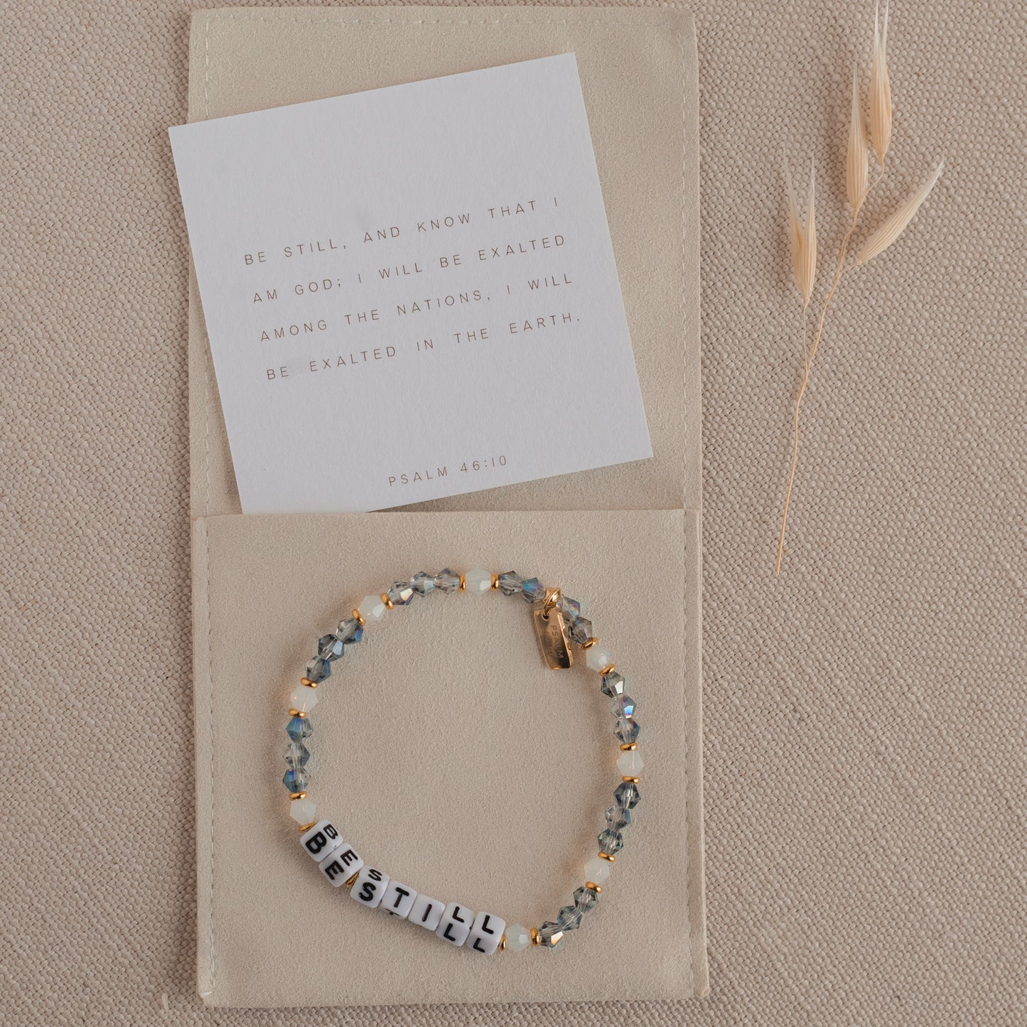 Be Still Beaded Bracelet