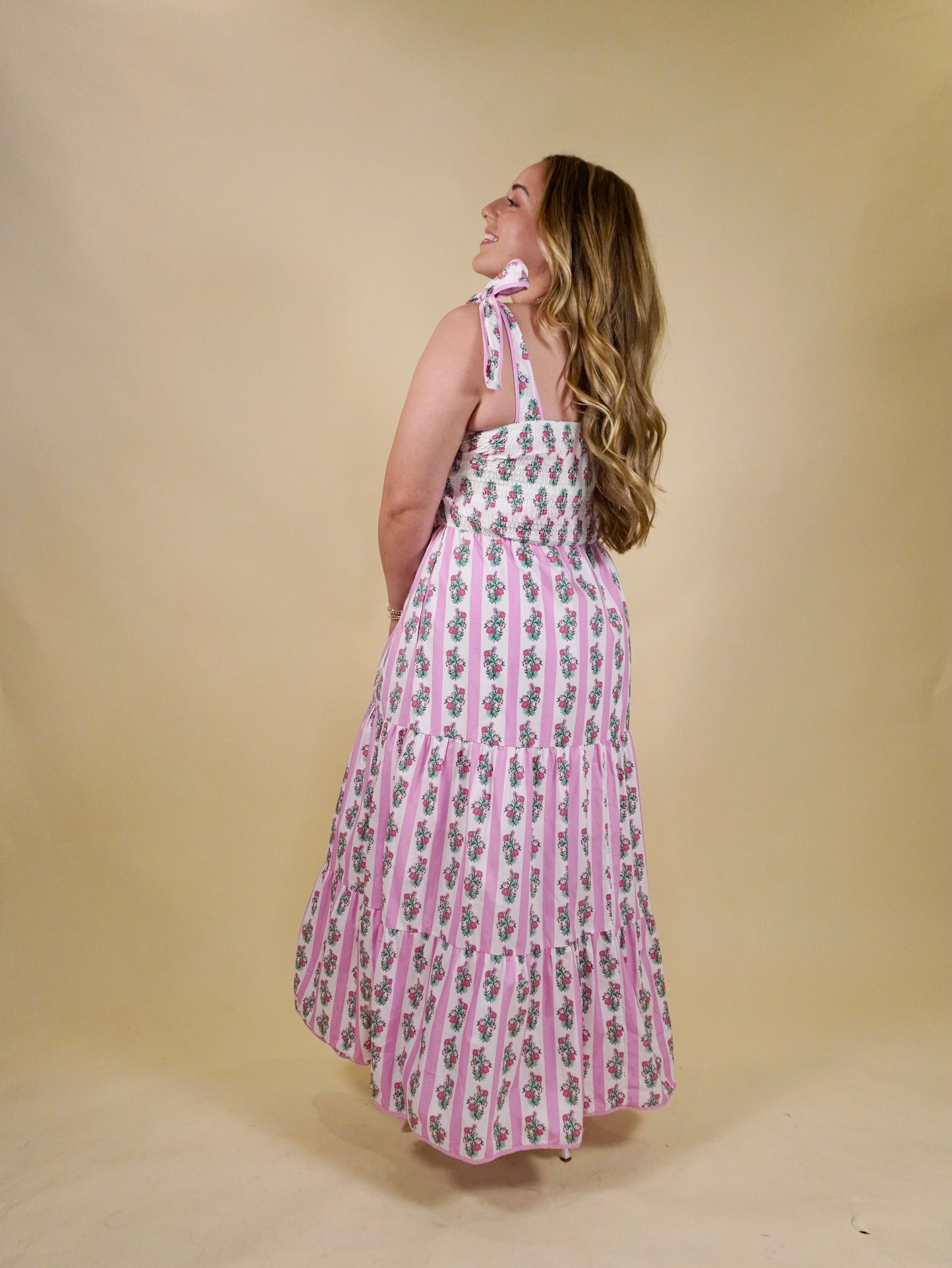 Blooming Maxi Dress | Pink