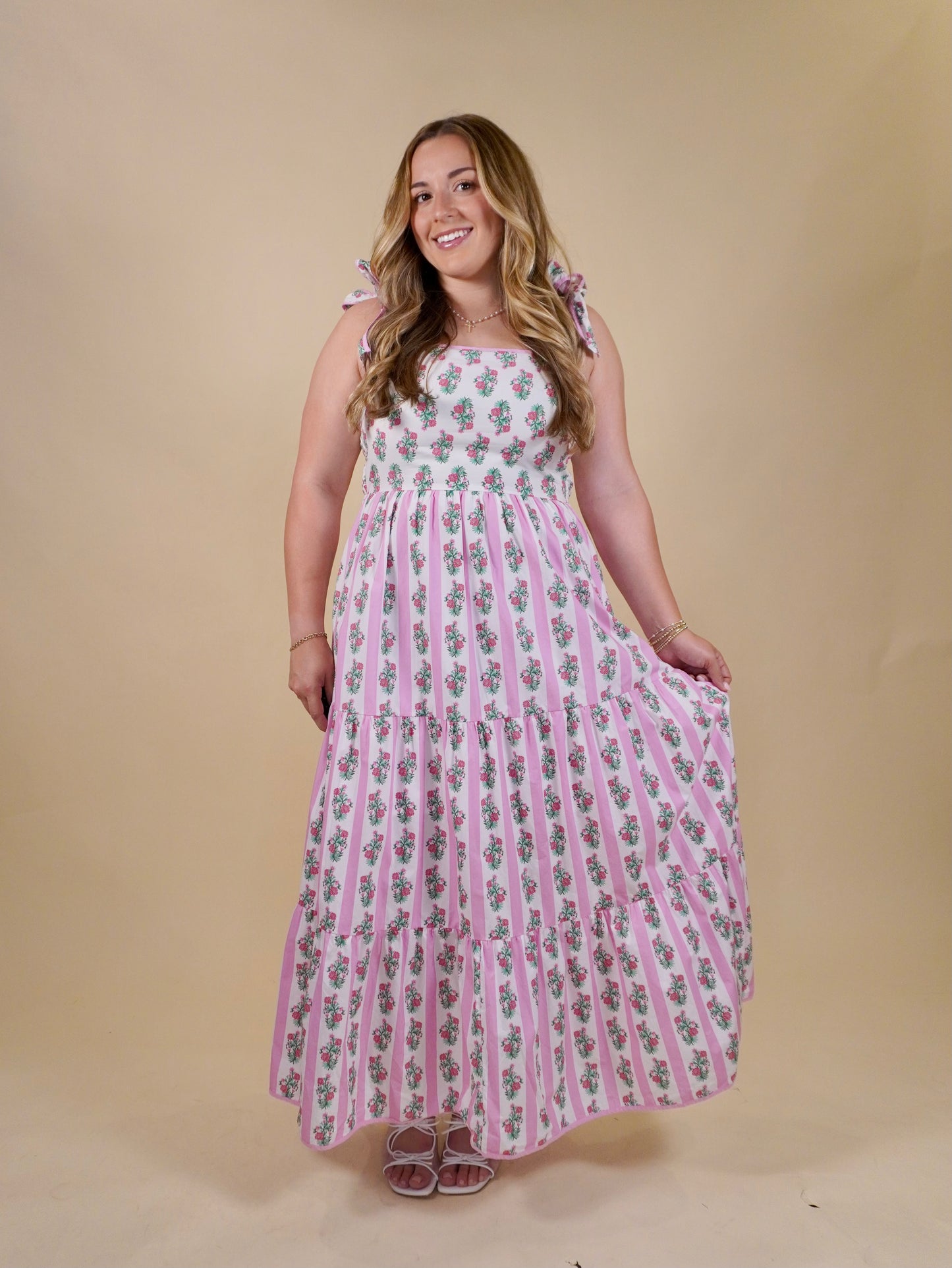 Blooming Maxi Dress | Pink