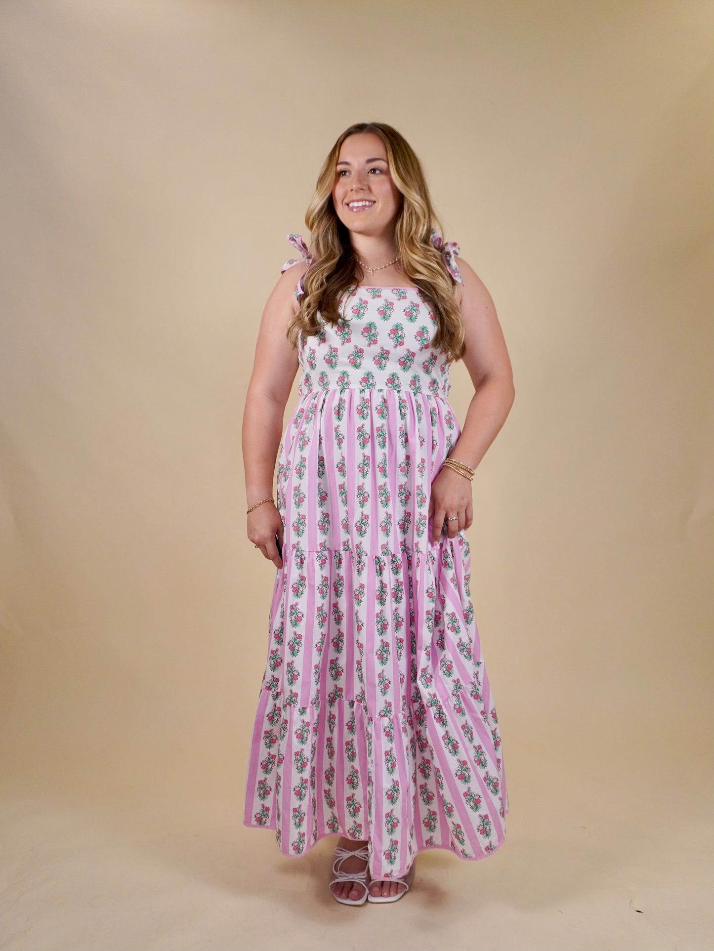 Blooming Maxi Dress | Pink