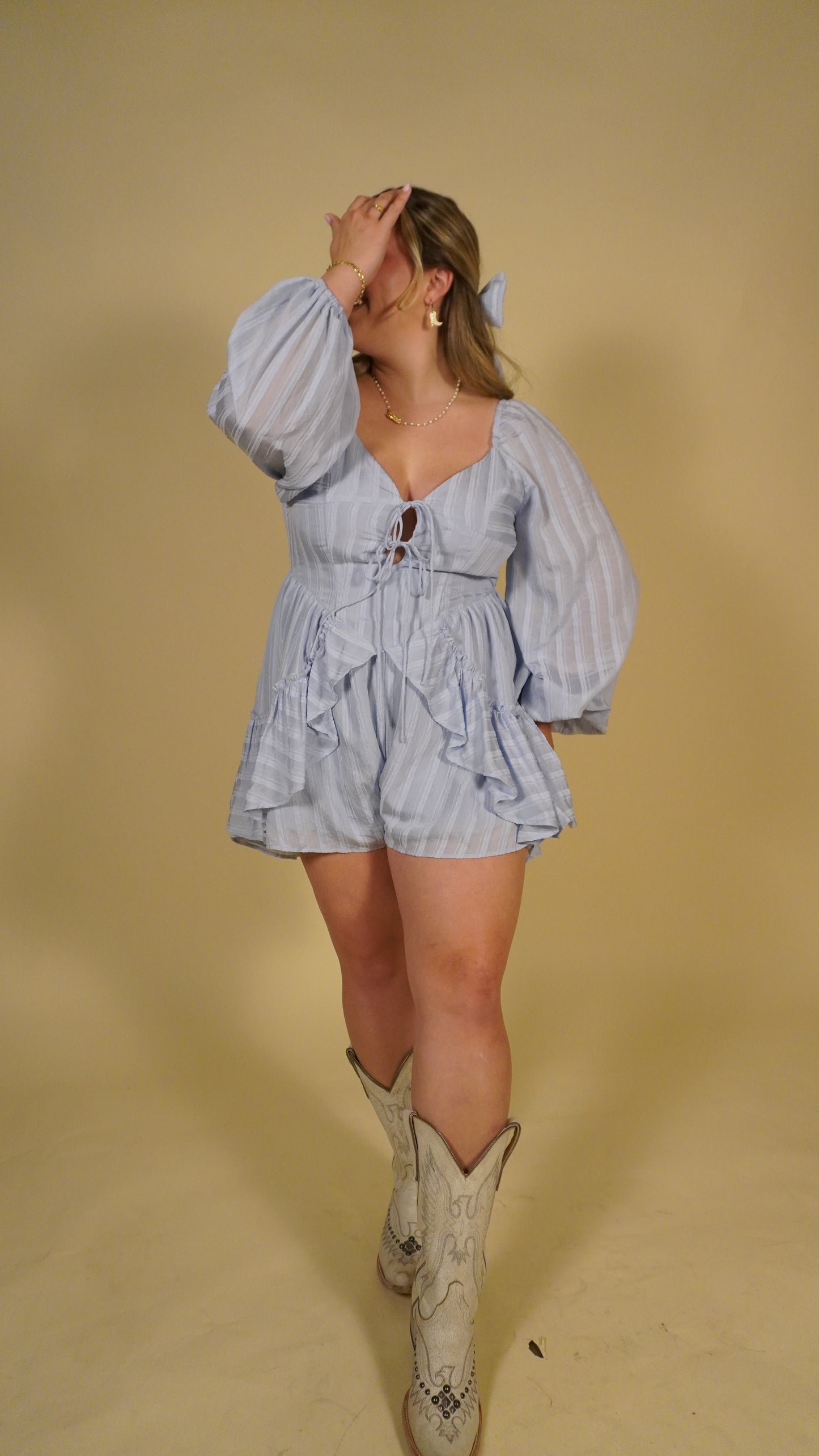 Blue Bell Romper