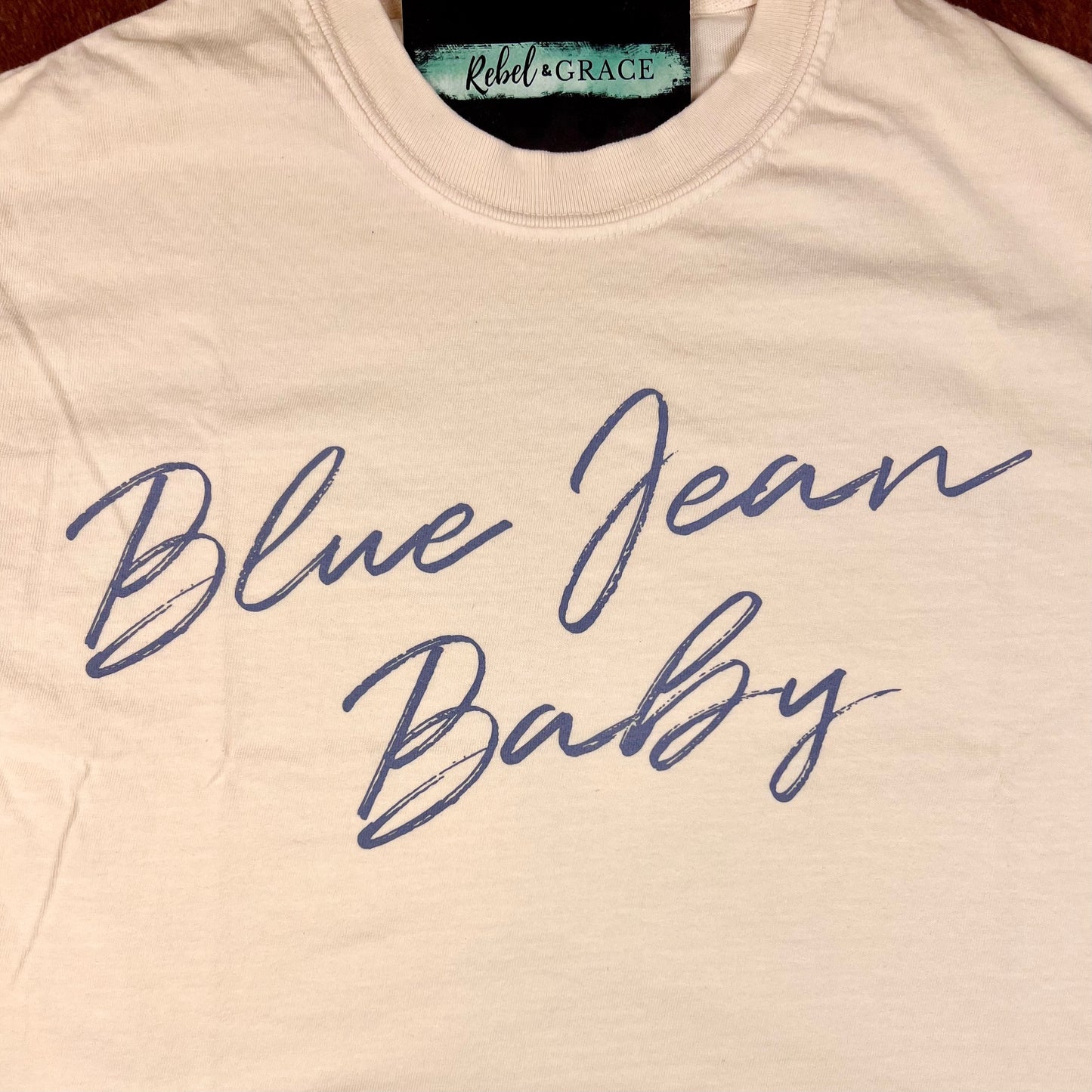 Blue Jean Baby Boxy Tee