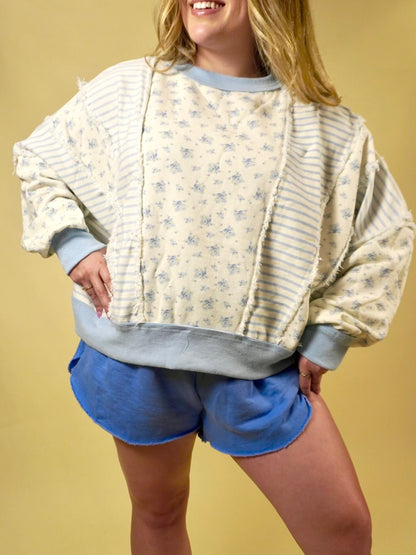 Briar Rose Sweatshirt | Blue