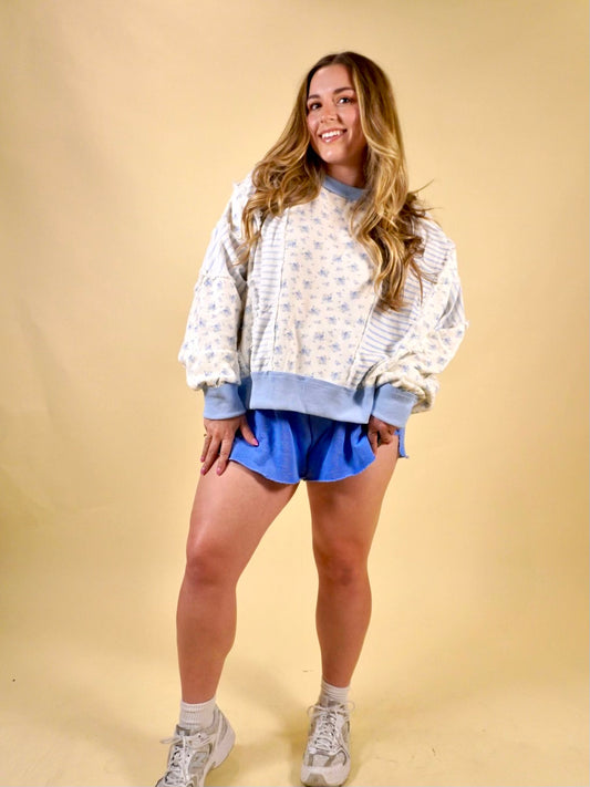 Briar Rose Sweatshirt | Blue