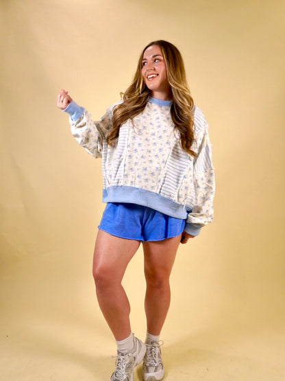 Briar Rose Sweatshirt | Blue