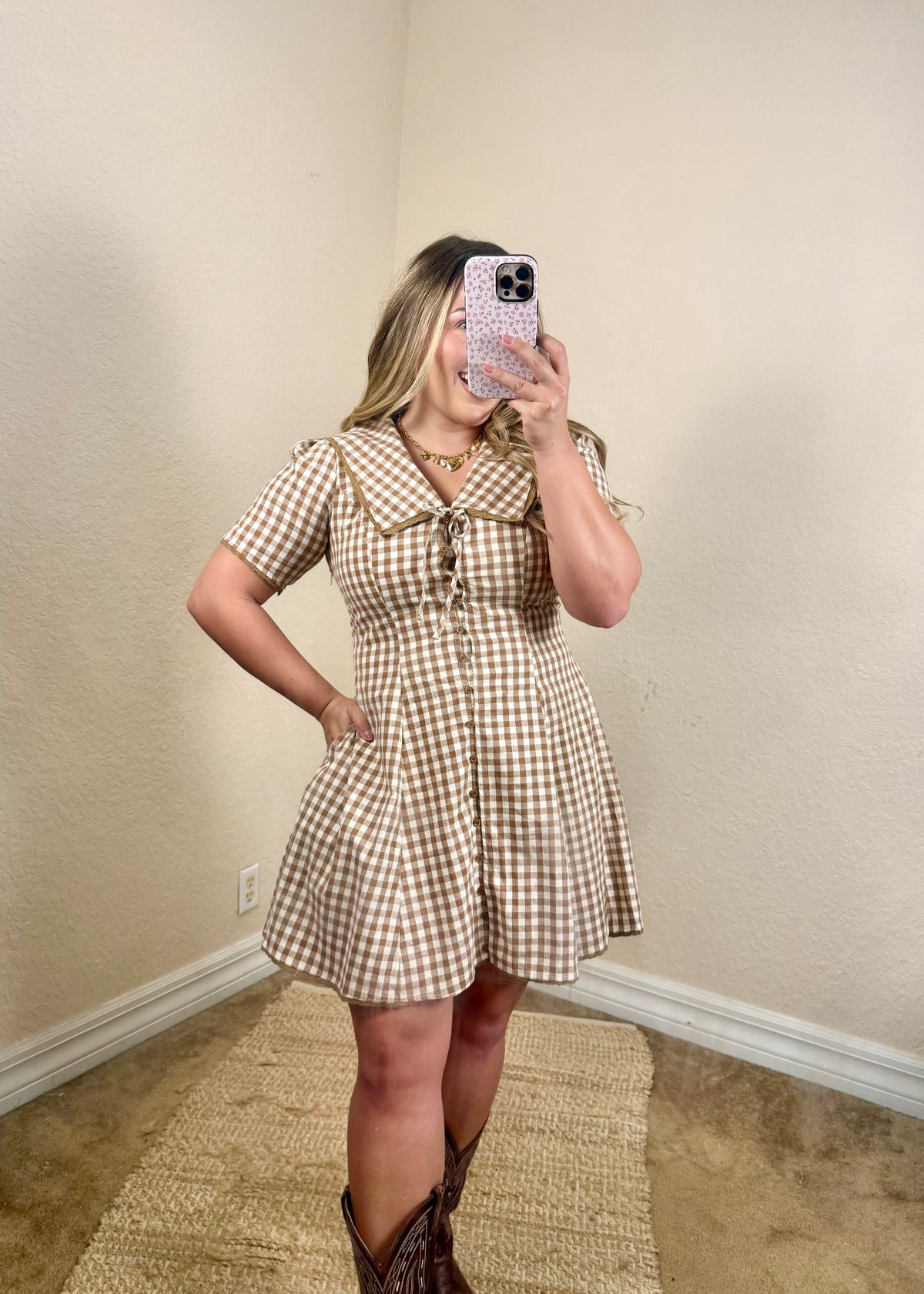 Butterscotch Mini Dress