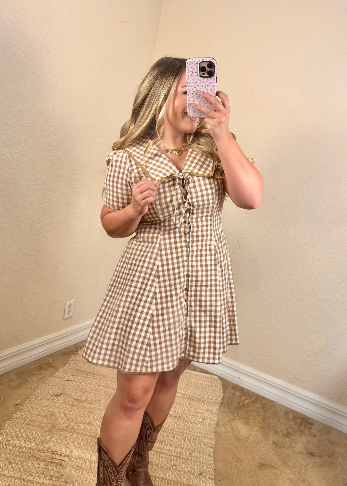 Butterscotch Mini Dress