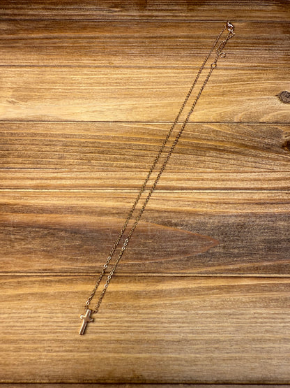 Classic Mini Cross Necklace